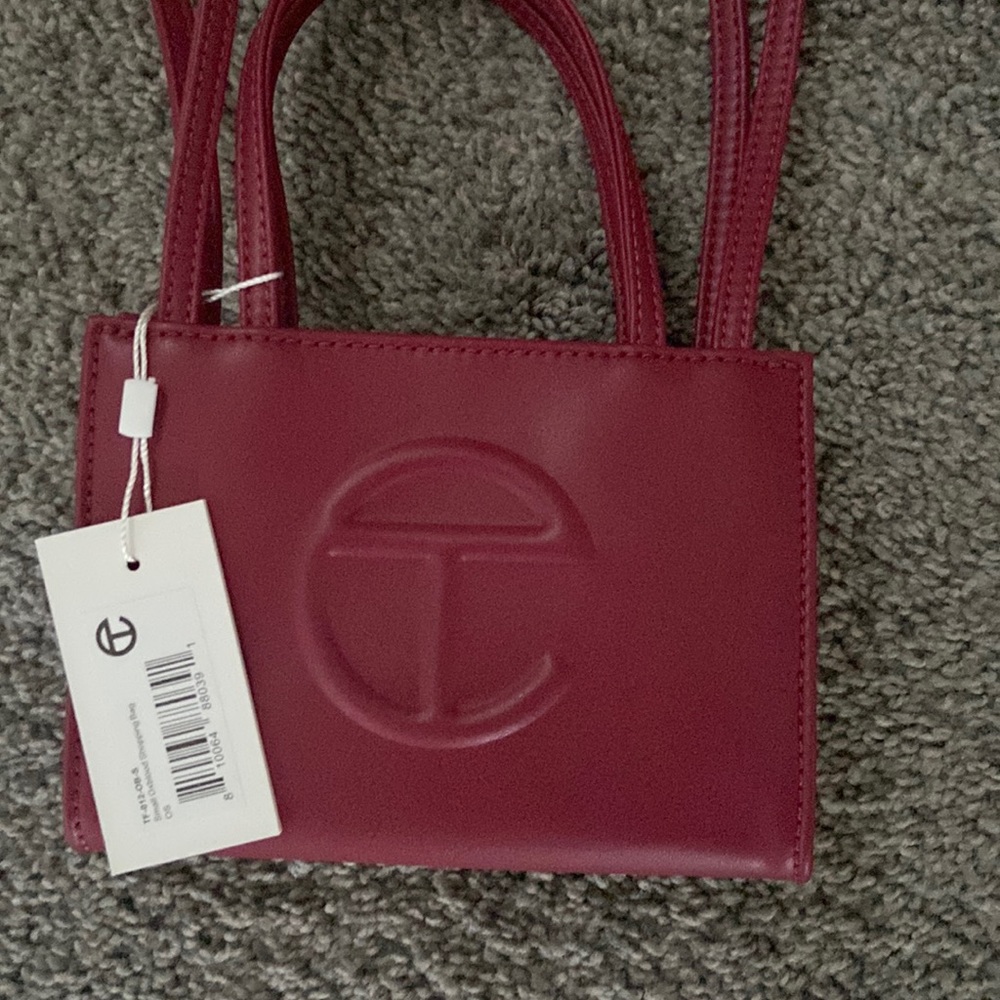 Telfar bag.